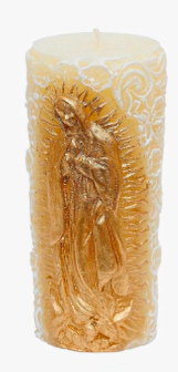 Virgen de Guadalupe Candle